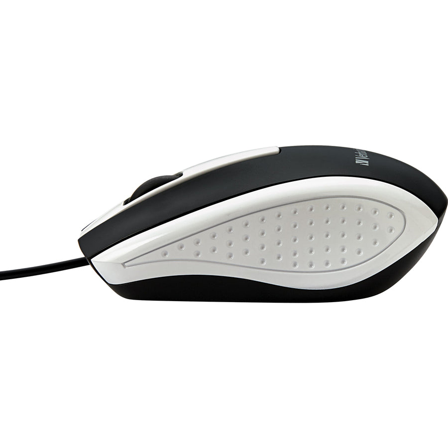 verbatim-corded-notebook-optical-mouse-white-optical-cable-white-1-pack-usb-type-a-scroll-wheel-3-buttons_ver99740 - 2