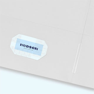 Avery Letter Pocket Folder - 8 1/2" x 11" - 40 Sheet Capacity - 2 Internal Pocket(s) - Embossed Paper - White - 125 / Carton
