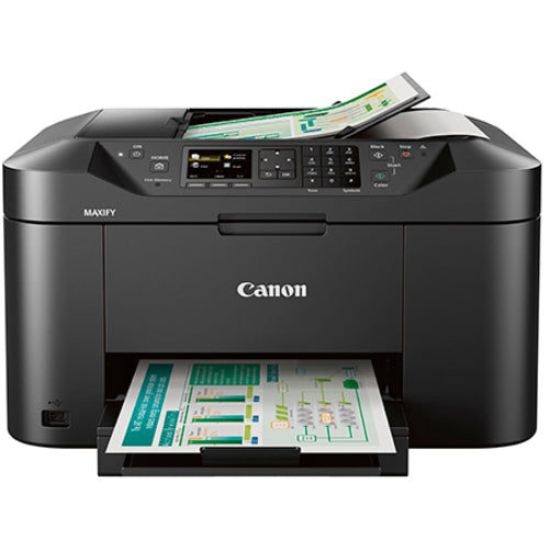 Canon MAXIFY MB2120 Wireless Inkjet Multifunction Printer - Color - Copier/Fax/Printer/Scanner - 600 x 1200 dpi Print - Automatic Duplex Print - Up to 20000 Pages Monthly - 250 sheets Input - Color Scanner - 1200 dpi Optical Scan - Color Fax - Ethern