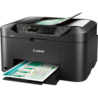 Canon MAXIFY MB2120 Wireless Inkjet Multifunction Printer - Color - Copier/Fax/Printer/Scanner - 600 x 1200 dpi Print - Automatic Duplex Print - Up to 20000 Pages Monthly - 250 sheets Input - Color Scanner - 1200 dpi Optical Scan - Color Fax - Ethern