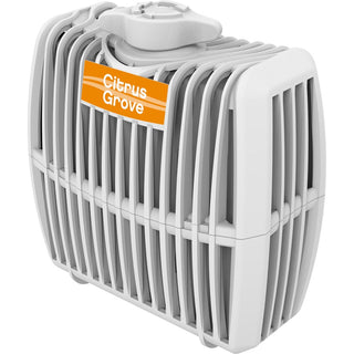 Genuine Joe Air Refreshener Refill Cartridge - Citrus Grove - 12 / Carton - Long Lasting, Odor Neutralizer