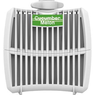 Genuine Joe Air Refreshener Refill Cartridge - Cucumber Melon - 12 / Carton - Long Lasting, Odor Neutralizer - 1