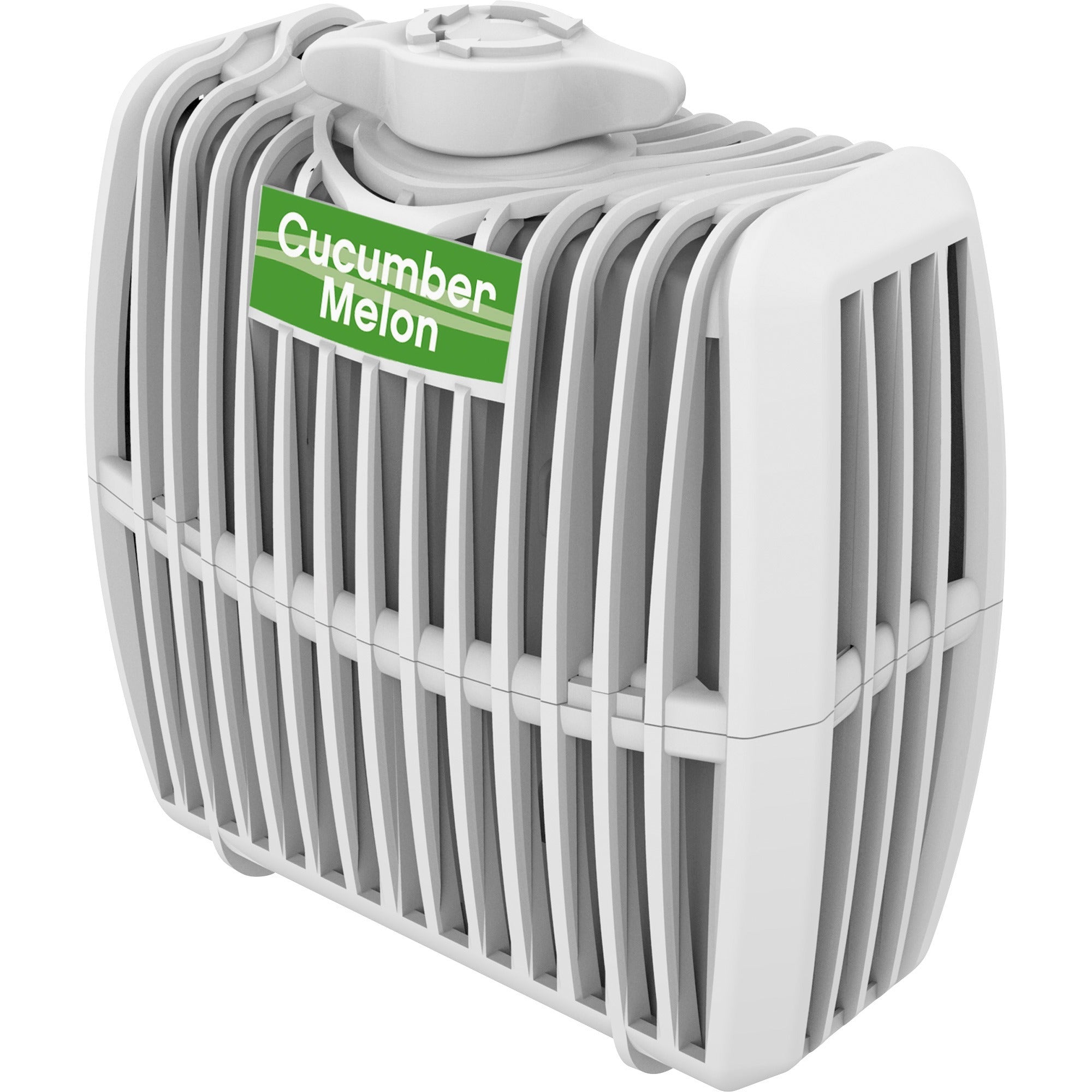 Genuine Joe Air Refreshener Refill Cartridge - Cucumber Melon - 12 / Carton - Long Lasting, Odor Neutralizer - 2