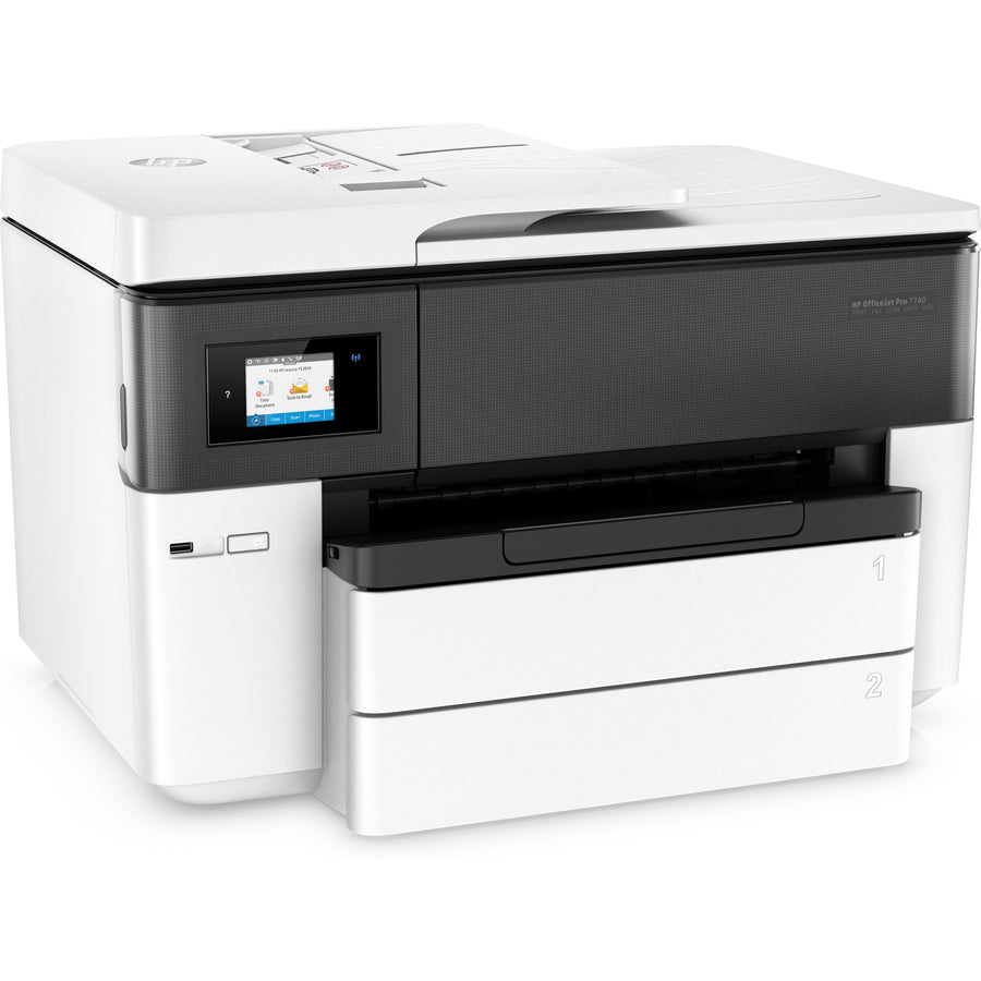 OfficeJet Pro 7740 All-in-One Printer, Copy/Fax/Print/Scan