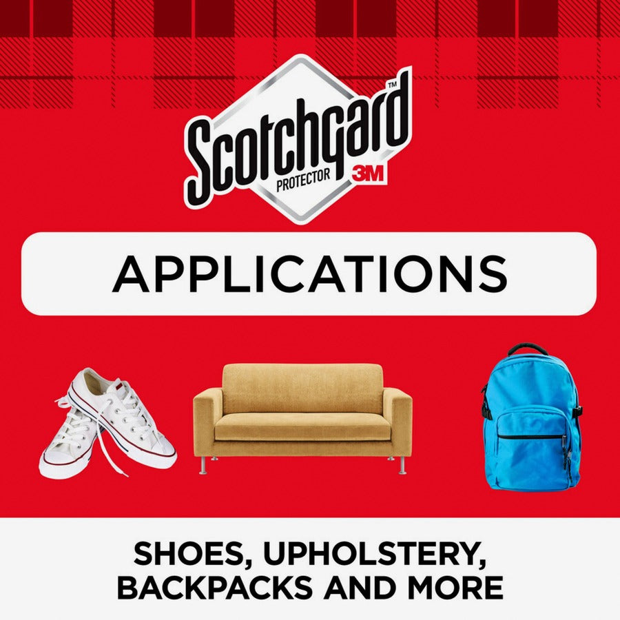 Scotchgard Fabric Water Shield - For Fabric - 10 fl oz (0.3 quart) - 6 / Carton - Odorless, Soil Resistant - Aqua