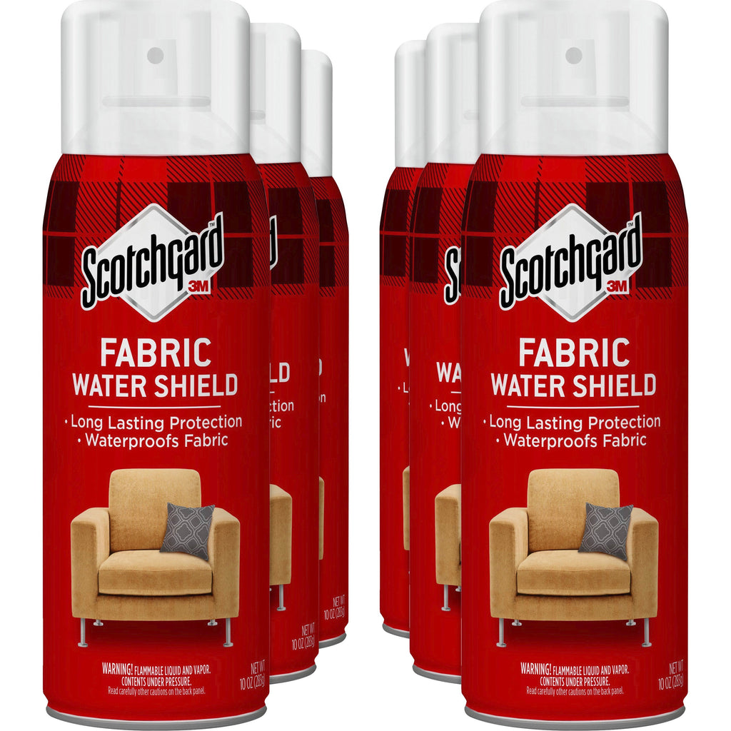 Scotchgard Fabric Water Shield - For Fabric - 10 fl oz (0.3 quart) - 6 / Carton - Odorless, Soil Resistant - Aqua
