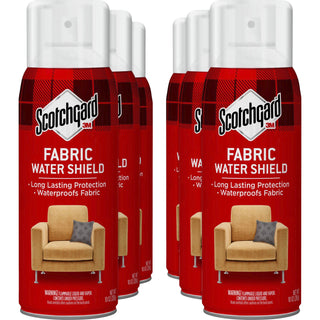 Scotchgard Fabric Water Shield - For Fabric - 10 fl oz (0.3 quart) - 6 / Carton - Odorless, Soil Resistant - Aqua