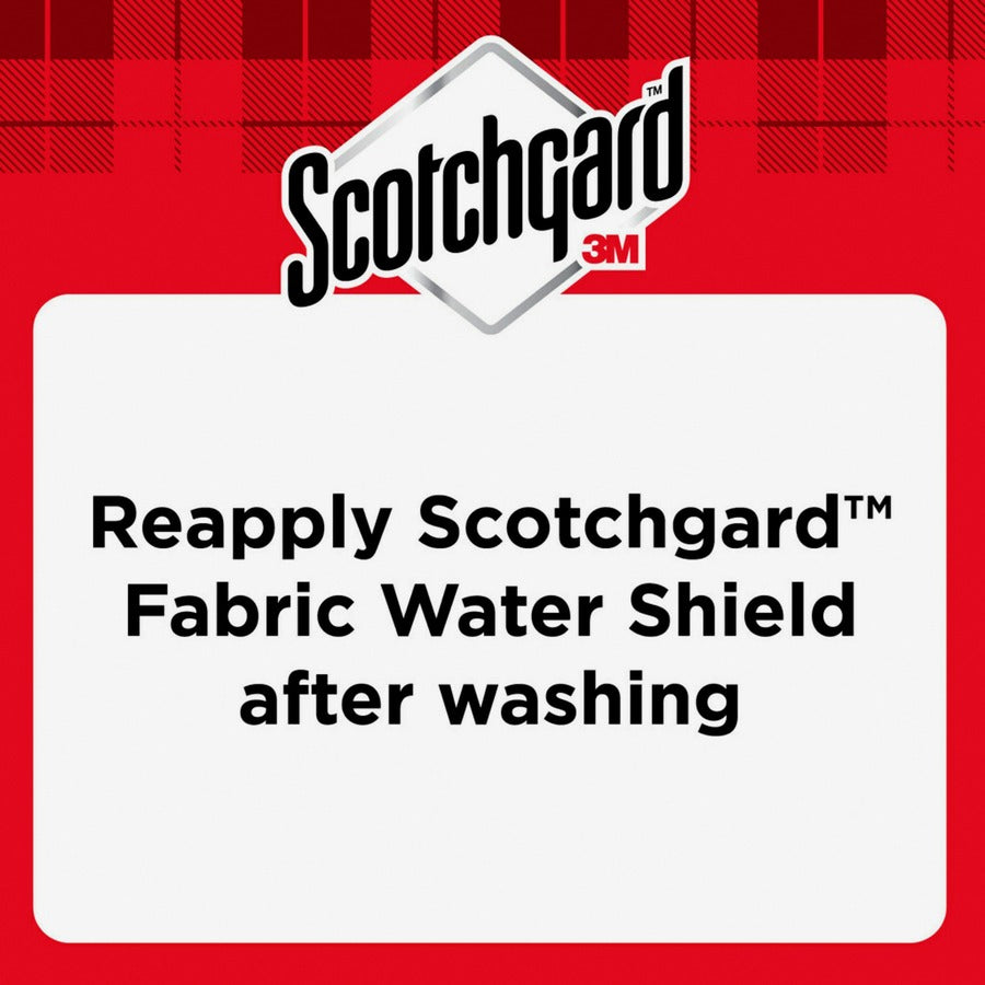 Scotchgard Fabric Water Shield - For Fabric - 10 fl oz (0.3 quart) - 6 / Carton - Odorless, Soil Resistant - Aqua