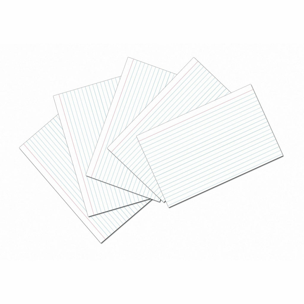 pacon-ruled-index-cards-front-ruling-surface-ruled-025-ruled-index-card-5-x-8-white-paper-sturdy-100-pack_pac5137 - 1