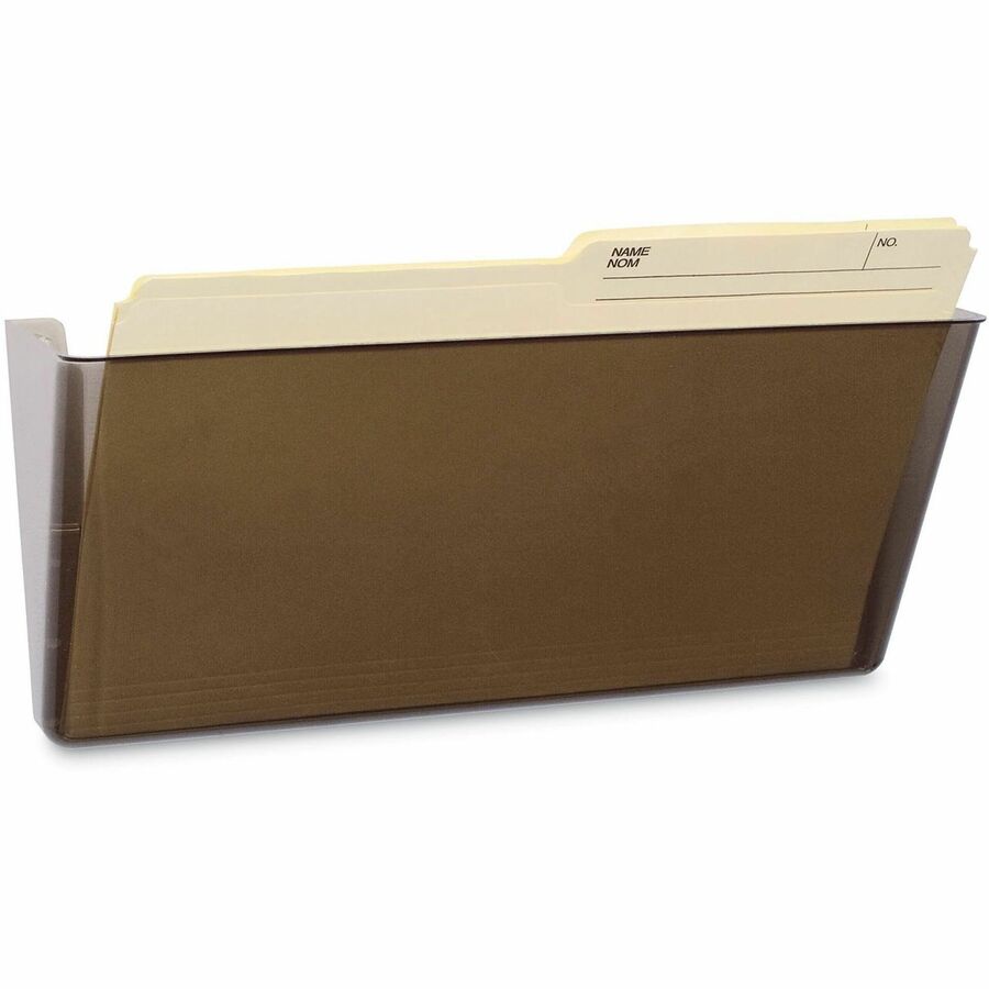 Wall File, Legal Size, 16" x 4" x 7", Smoke
