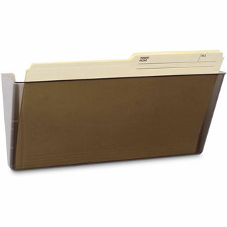Wall File, Legal Size, 16" x 4" x 7", Smoke