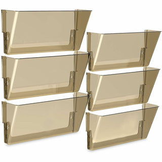 Wall File, Legal Size, 16" x 4" x 7", Smoke
