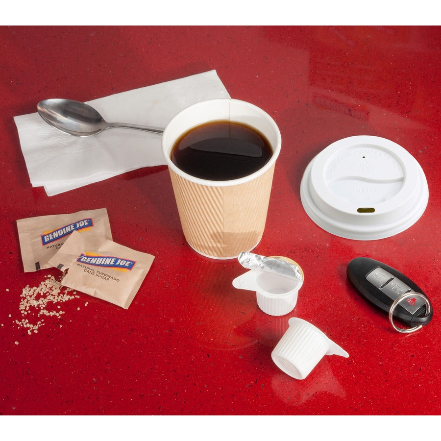 genuine-joe-8-oz-rippled-hot-cups-250-pack-5-bundle-brown-hot-drink-beverage_gjo11255bd - 8