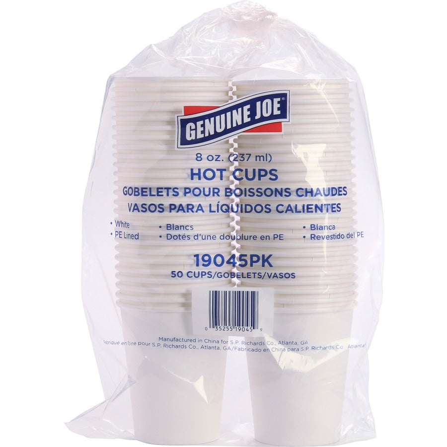 genuine-joe-8-oz-disposable-hot-cups-500-pack-5-bundle-white-polyurethane-hot-drink-hot-drink-beverage_gjo19045bd - 4