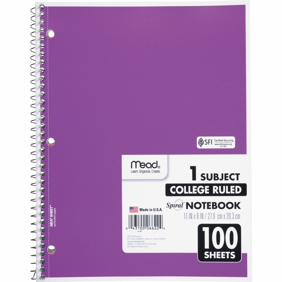 mead-one-subject-spiral-notebook-100-sheets-spiral-college-ruled-8-x-10-1-28-x-105-white-paper-back-board-12-bundle_mea06622bd - 5