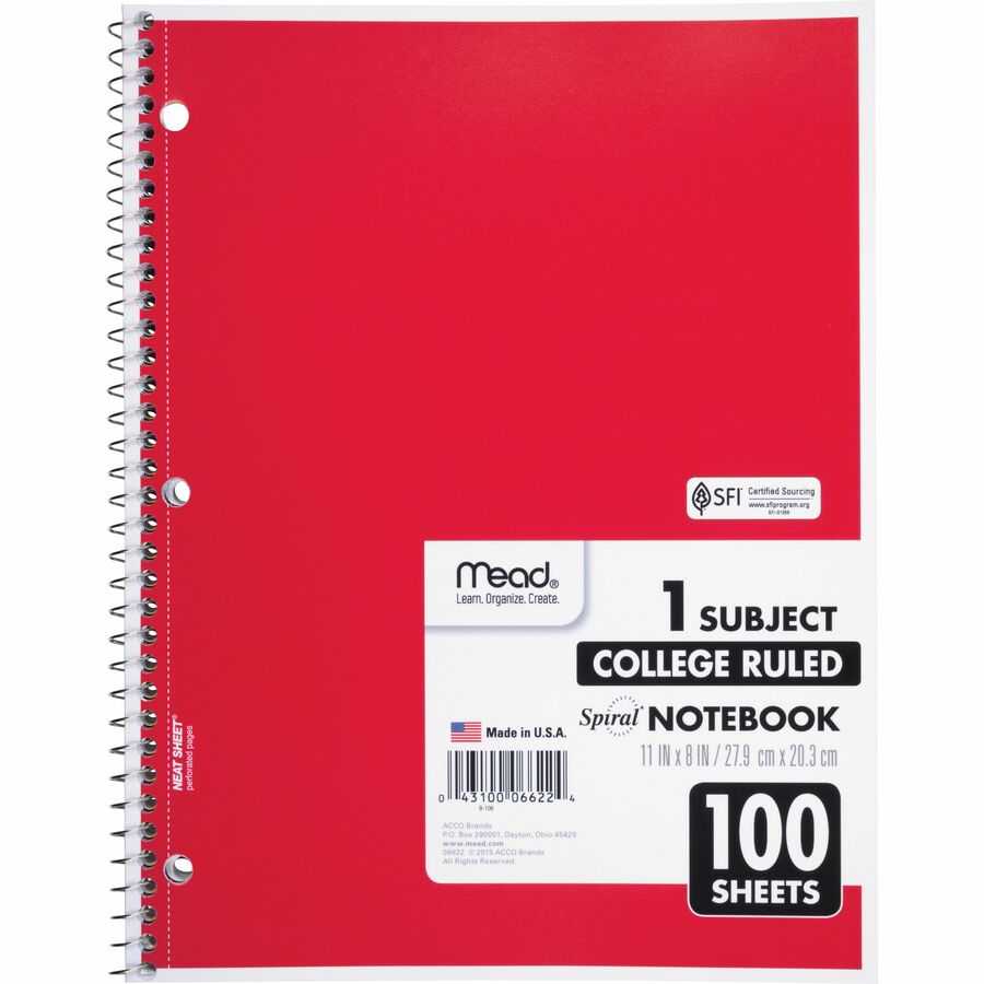 mead-one-subject-spiral-notebook-100-sheets-spiral-college-ruled-8-x-10-1-28-x-105-white-paper-back-board-12-bundle_mea06622bd - 6
