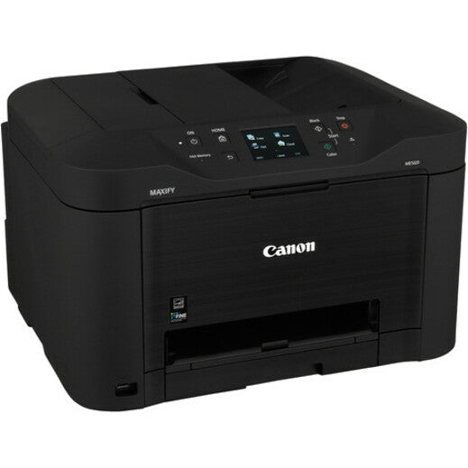 Canon MAXIFY MB5120 Wireless Inkjet Multifunction Printer - Color - Copier/Fax/Printer/Scanner - 600 x 1200 dpi Print - Automatic Duplex Print - 250 sheets Input - Color Scanner - 1200 dpi Optical Scan - Color Fax - Ethernet - Wireless LAN - Mopria -