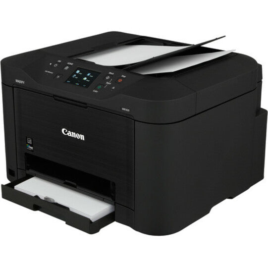 Canon MAXIFY MB5120 Wireless Inkjet Multifunction Printer - Color - Copier/Fax/Printer/Scanner - 600 x 1200 dpi Print - Automatic Duplex Print - 250 sheets Input - Color Scanner - 1200 dpi Optical Scan - Color Fax - Ethernet - Wireless LAN - Mopria -