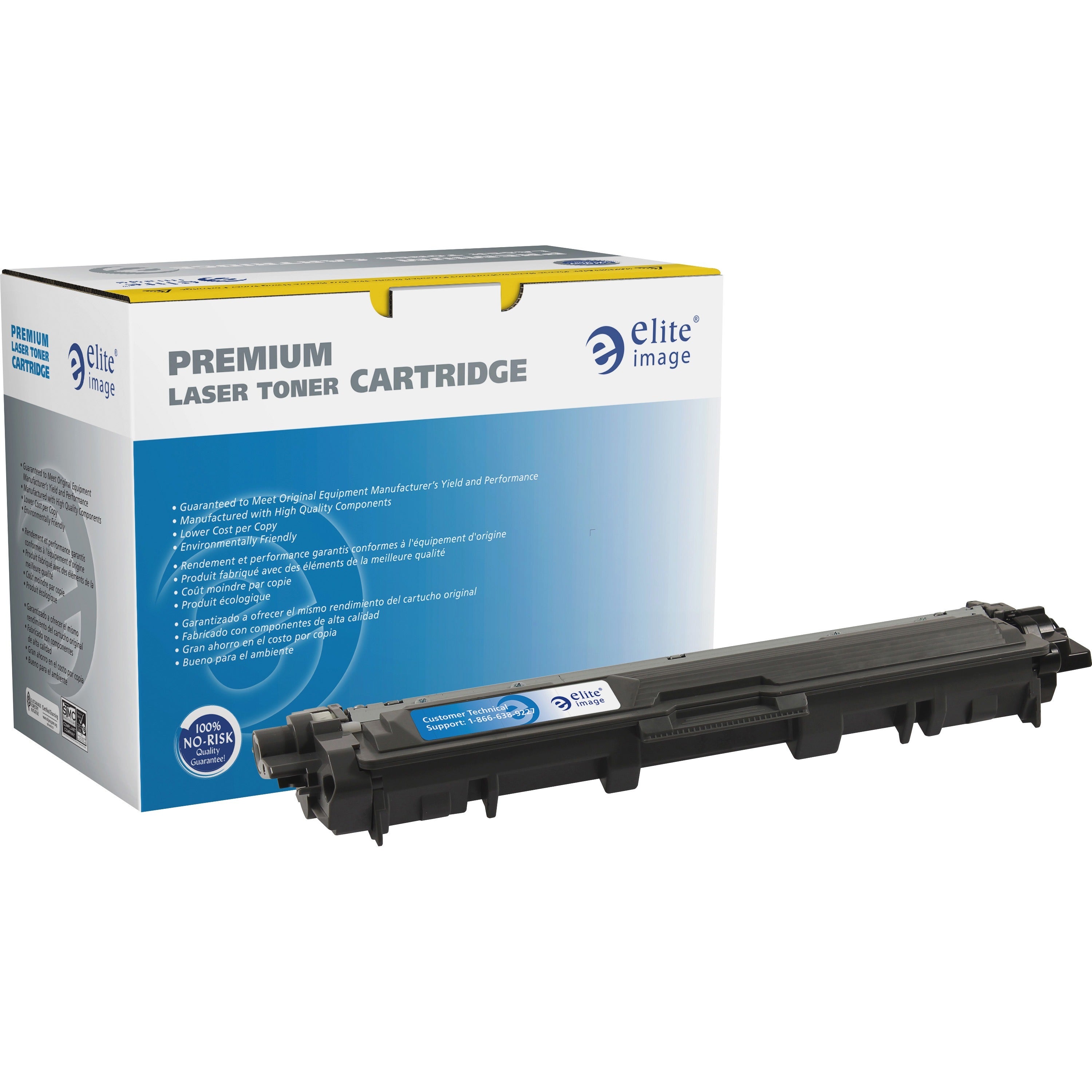 elite-image-remanufactured-laser-toner-cartridge-alternative-for-brother-tn221-yellow-1-each-1400-pages_eli76193 - 1