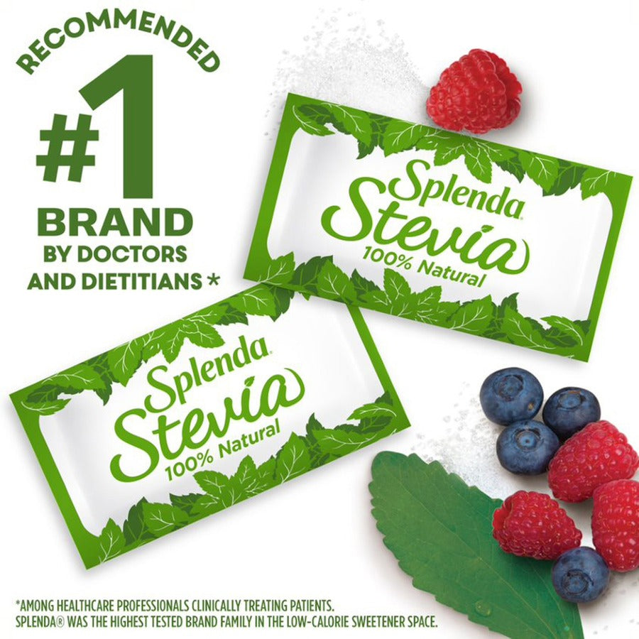 Splenda Naturals Stevia Sweetener - Stevia Flavor - Natural Sweetener - 140/Box