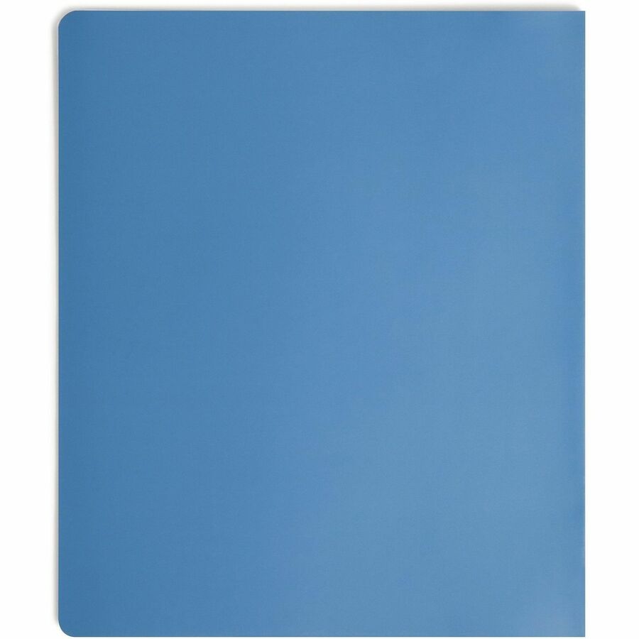 Smead Letter Recycled Organizer Folder - 8 1/2" x 11" - 12 Divider(s) - Blue - 35% Recycled - 1 Each