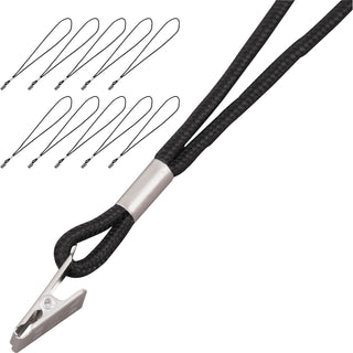 advantus-metal-clip-cord-style-lanyard-20-box-36-length-black-metal_avt75662 - 1