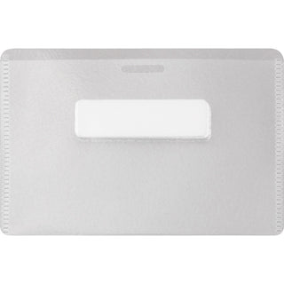 Advantus DIY Magnetic Name Badge Kit - Horizontal - 3.8" x 2.5" x - Plastic - 20 / Pack - White, Clear - Magnetic