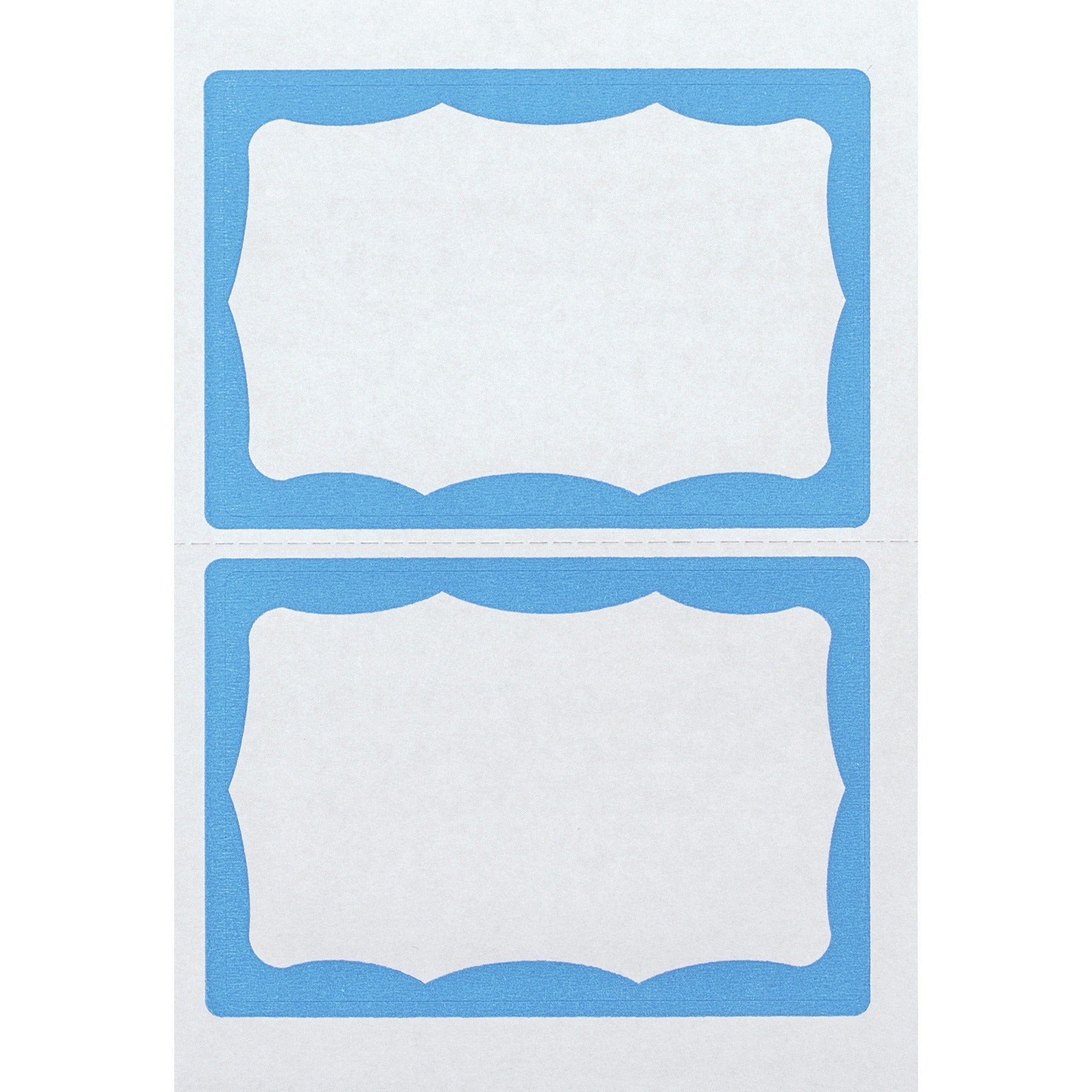 advantus-color-border-adhesive-name-badges-2-5-8-height-x-3-3-4-width-removable-adhesive-rectangle-white-blue-100-box_avt97048 - 1