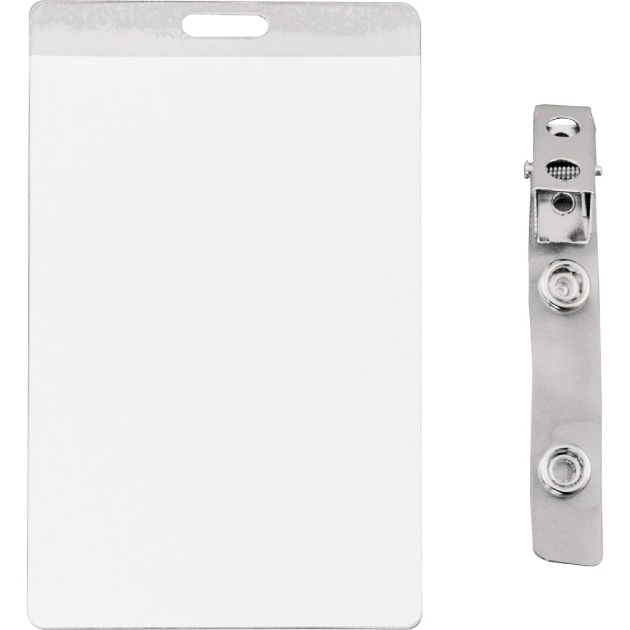 advantus-strap-clip-self-laminating-badge-holders-support-225-x-350-media-vertical-43-x-26-x-25-pack-clear_avt97102 - 4