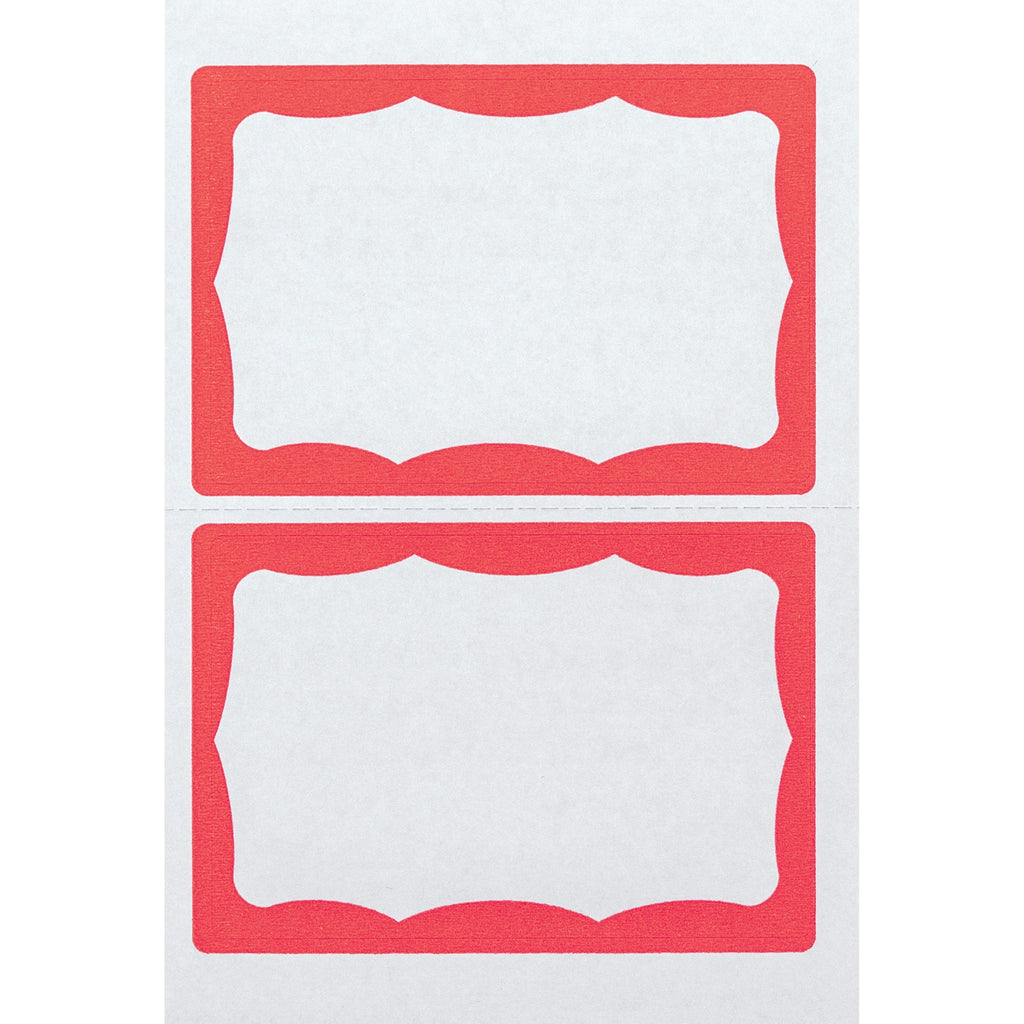 advantus-color-border-adhesive-name-badges-2-5-8-height-x-3-3-4-width-removable-adhesive-rectangle-white-red-100-box_avt97189 - 1
