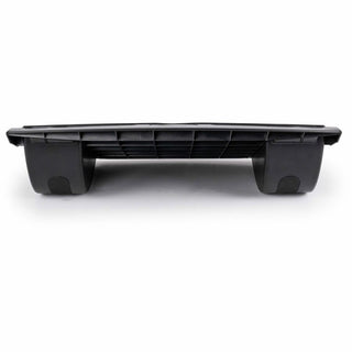 Lorell Ergonomic Rocking Footrest - Black - Rubber, Plastic