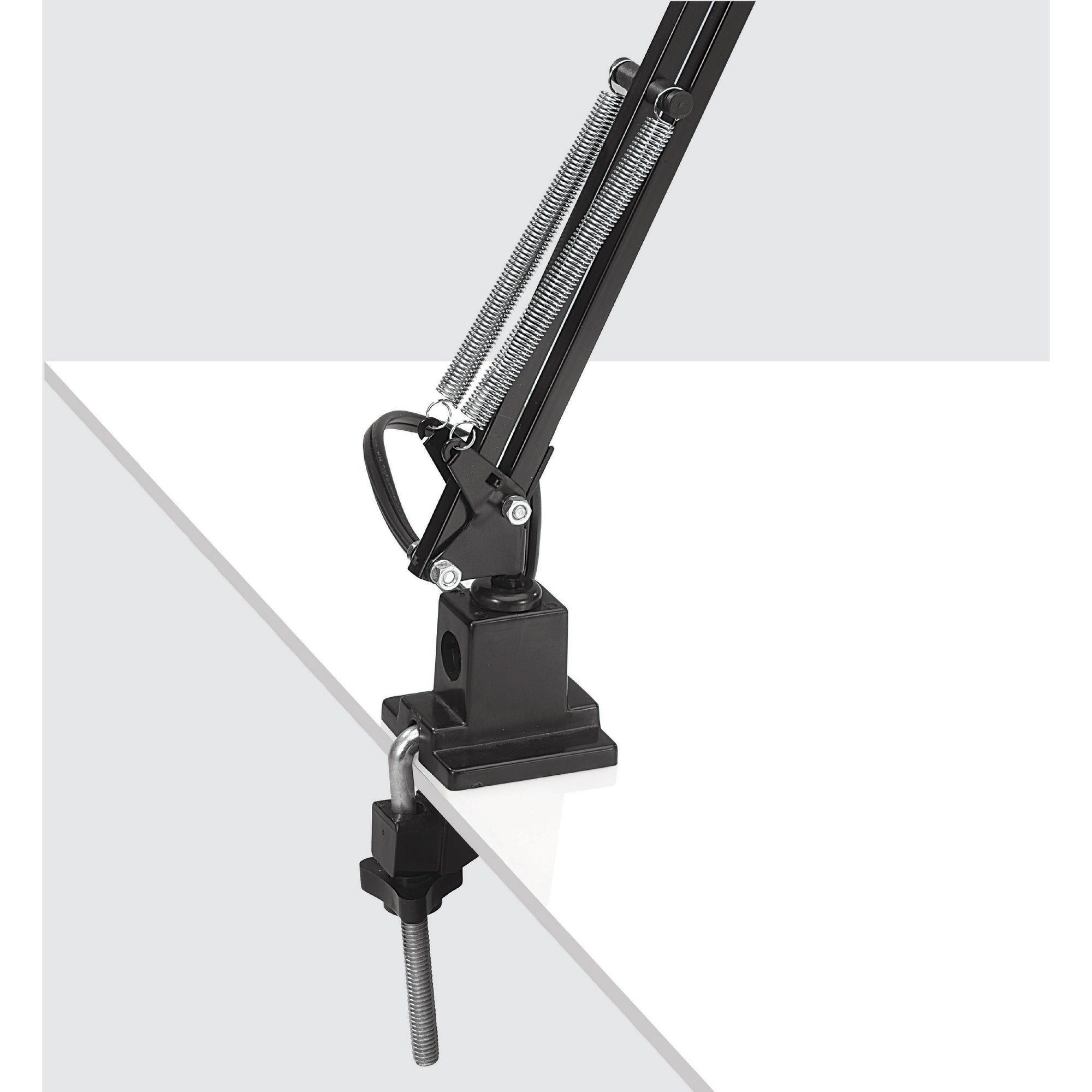 lorell-architect-led-desk-lamp-with-clamp-10-w-led-bulb-desk-mountable-black-for-desk-table_llr99954 - 2