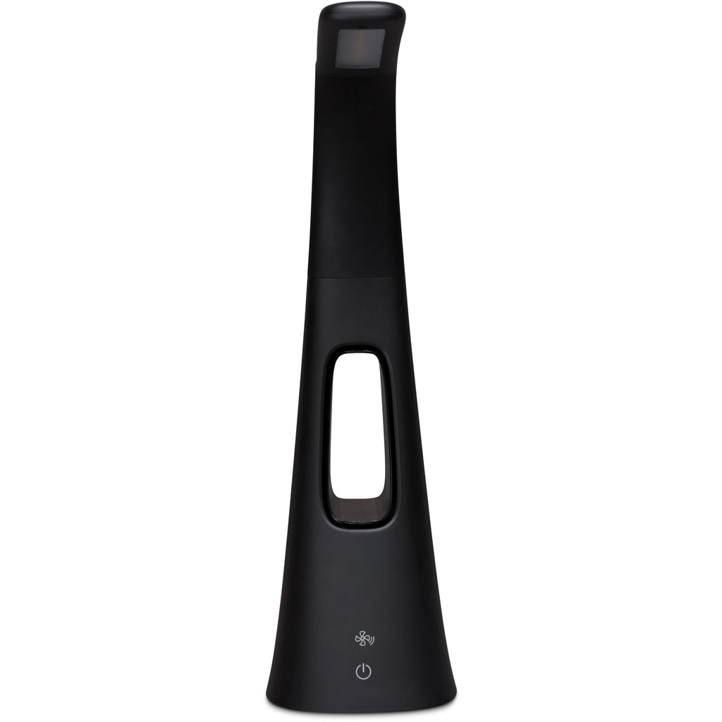 lorell-3-speed-fan-led-desktop-lamp-18-height-led-bulb-desk-mountable-black-for-desk-table_llr99976 - 2