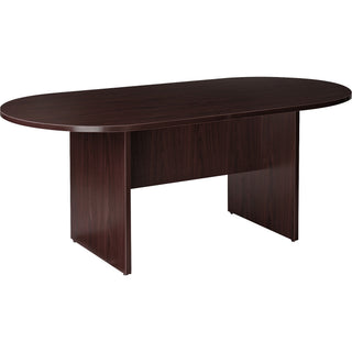 lorell-prominence-20-racetrack-conference-table-72-x-3629-table-1-top-01-edge-material-particleboard-thermofused-melamine-tfm-finish-espresso-modesty-panel_llrpt7236es - 1