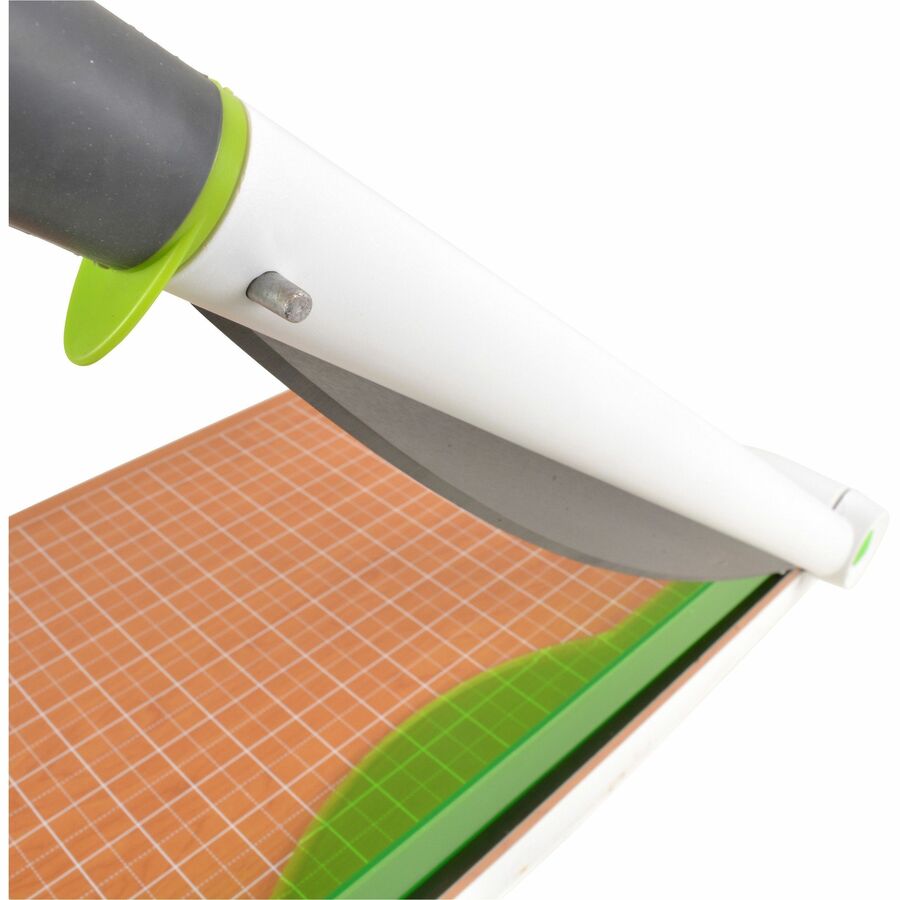 CarboTitanium Guillotine Paper Trimmer, 30 Sheets, 15" Cut Length, Metal/Wood Composite Base, 15 x 25