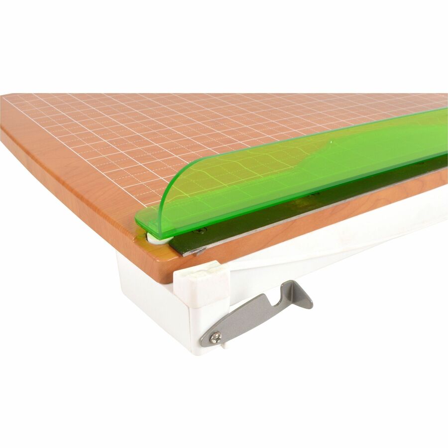 CarboTitanium Guillotine Paper Trimmer, 30 Sheets, 15" Cut Length, Metal/Wood Composite Base, 15 x 25