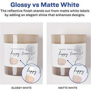 Glossy White Easy Peel Mailing Labels w/ Sure Feed Technology, Laser Printers, 2 x 4, White, 10/Sheet, 25 Sheets/Pack