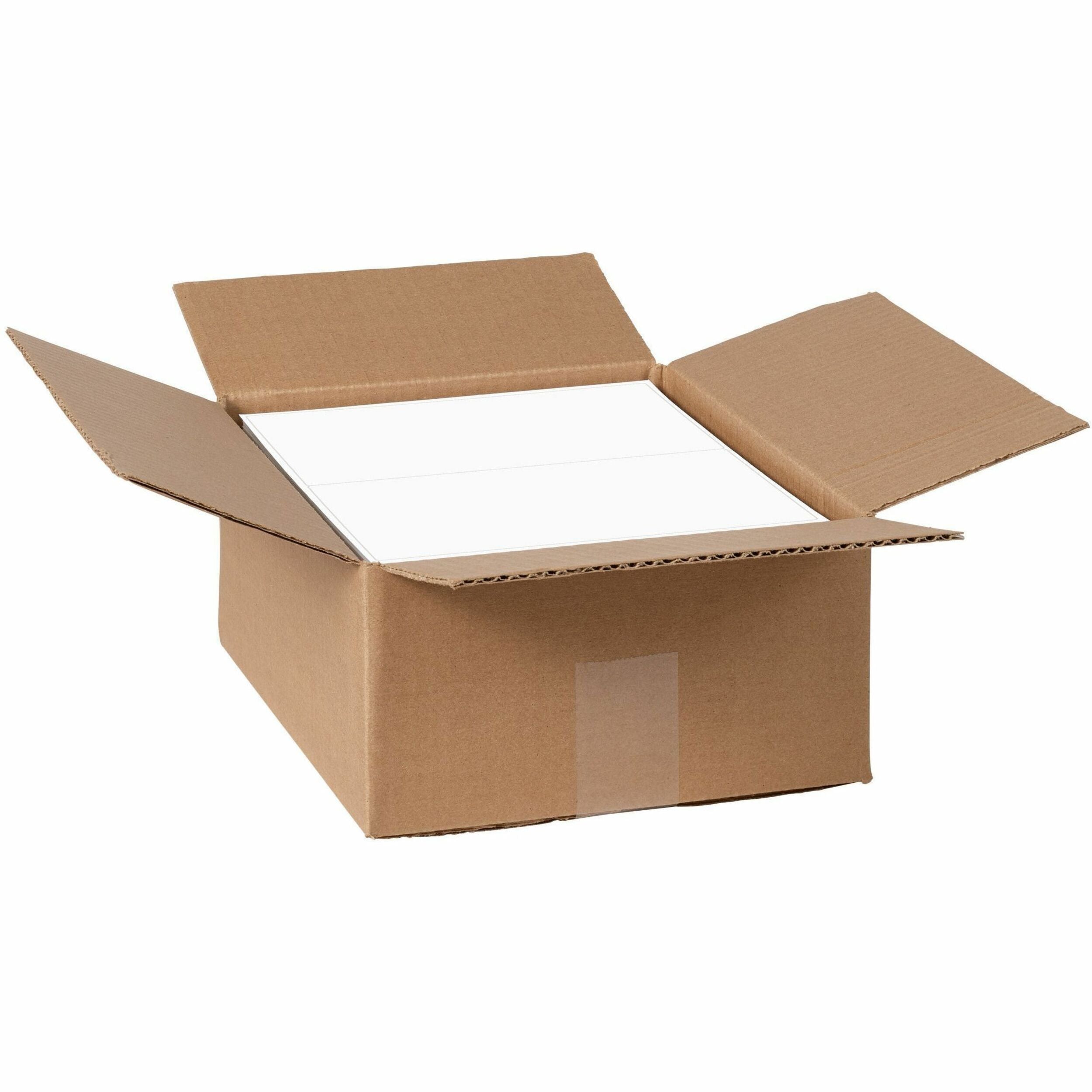 Shipping Labels with TrueBlock Technology, Inkjet/Laser Printers, 8.5 x 11, White, 500/Box