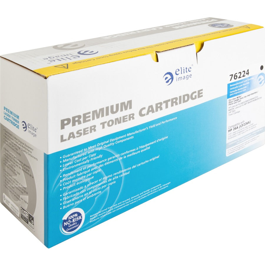 Elite Image Laser Toner Cartridge - Alternative for HP 26A (CF226A) - Black - 1 Each - 3100 Pages