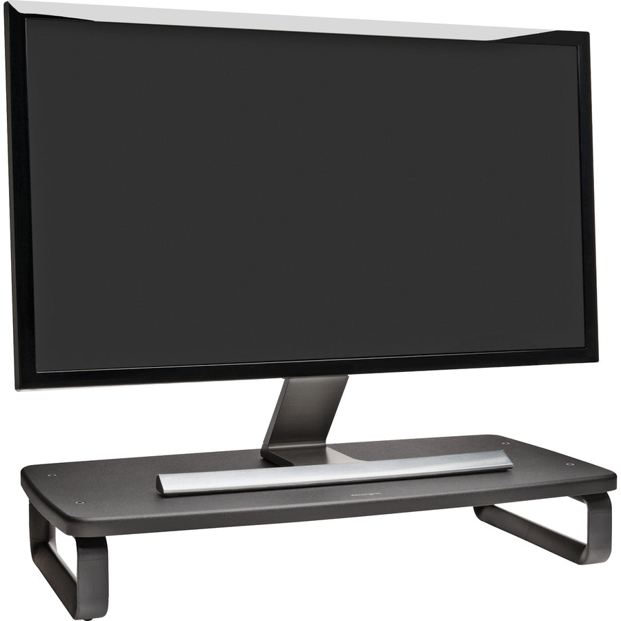 kensington-smartfit-extra-wide-monitor-stand-up-to-27-screen-support-39-lb-load-capacity-flat-panel-display-type-supported-2-height-x-24-width-x-118-depth-black-sturdy_kmw52797 - 3