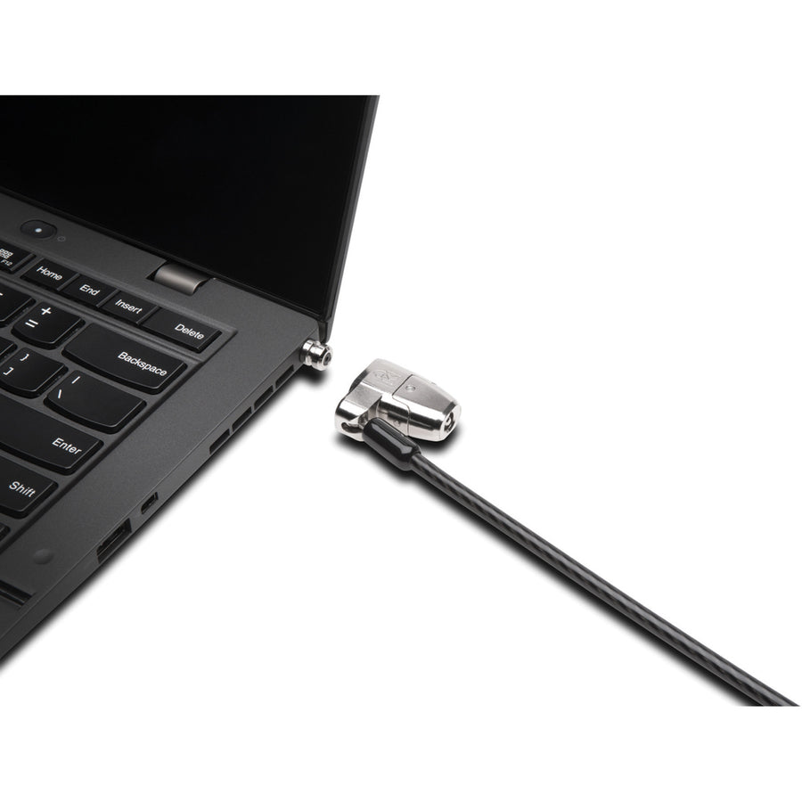 kensington-clicksafe-20-keyed-laptop-lock-keyed-lock-black-carbon-steel-6-ft-for-notebook_kmw64435 - 2