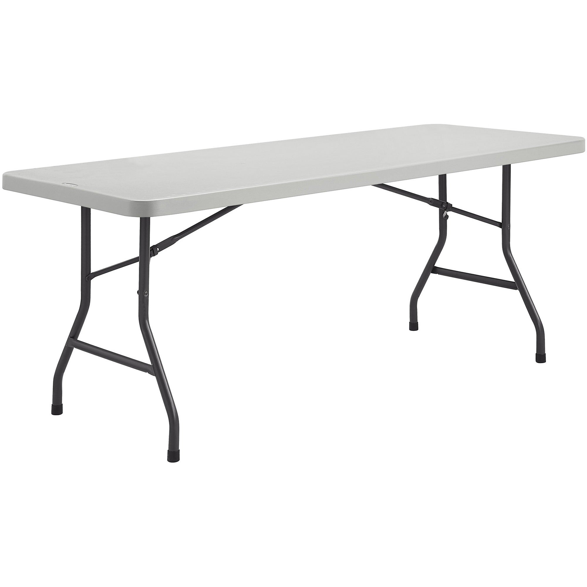 lorell-extra-capacity-ultra-lite-folding-table-for-table-toplight-gray-top-dark-gray-base-750-lb-capacity-x-72-table-top-width-x-30-table-top-depth-2925-height-gray-1-each_llr12347 - 4