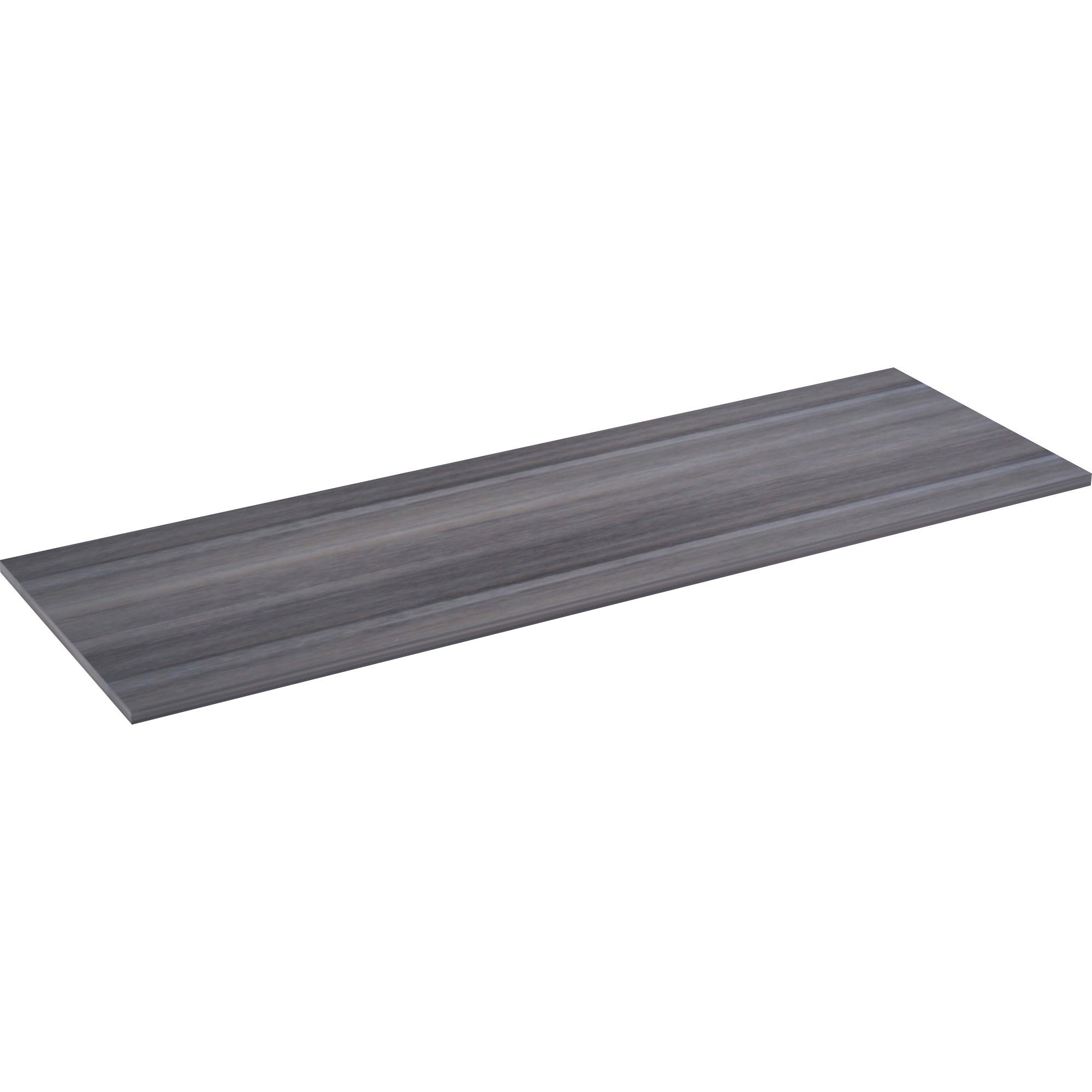 lorell-relevance-series-tabletop-716-x-24-x-1-table-top-straight-edge-finish-charcoal-laminate_llr16199 - 1