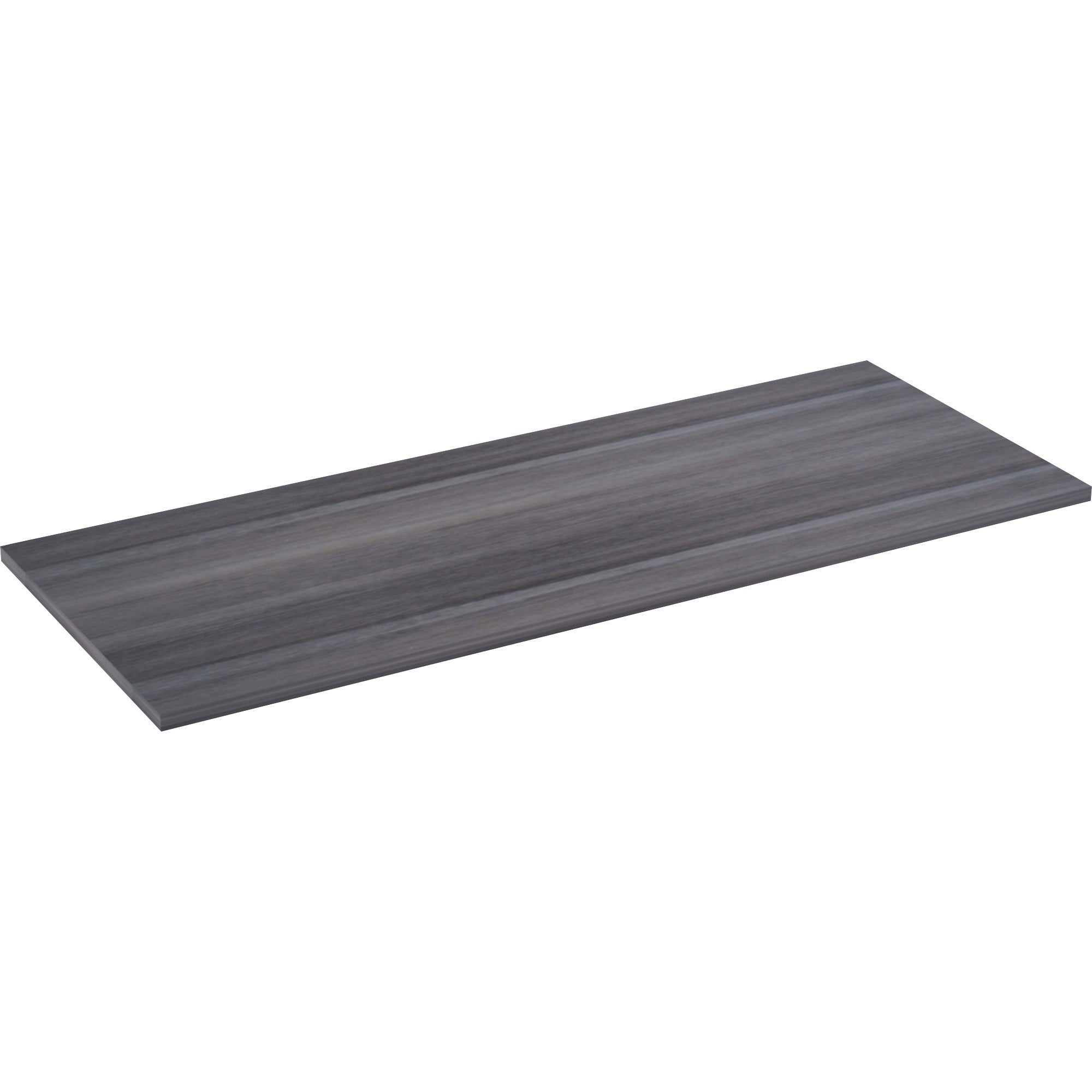 lorell-relevance-series-tabletop-599-x-236-x-1-table-top-straight-edge-finish-charcoal-laminate_llr16202 - 2