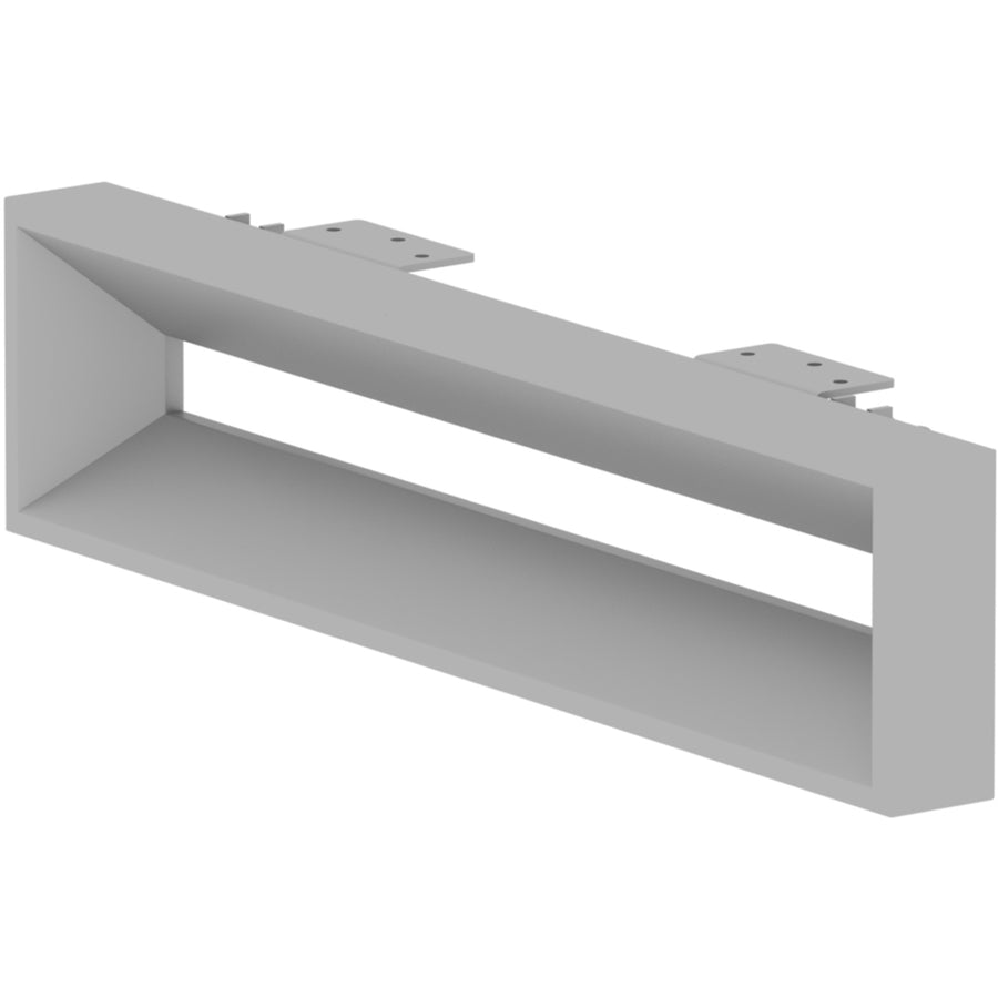 Lorell Relevance Series Short Side Leg Frame - 23.1"5.3" - Finish: Silver
