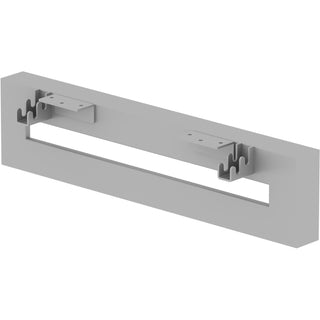 Lorell Relevance Series Short Side Leg Frame - 23.1"5.3" - Finish: Silver