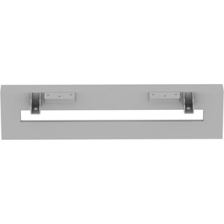 Lorell Relevance Series Short Side Leg Frame - 23.1"5.3" - Finish: Silver