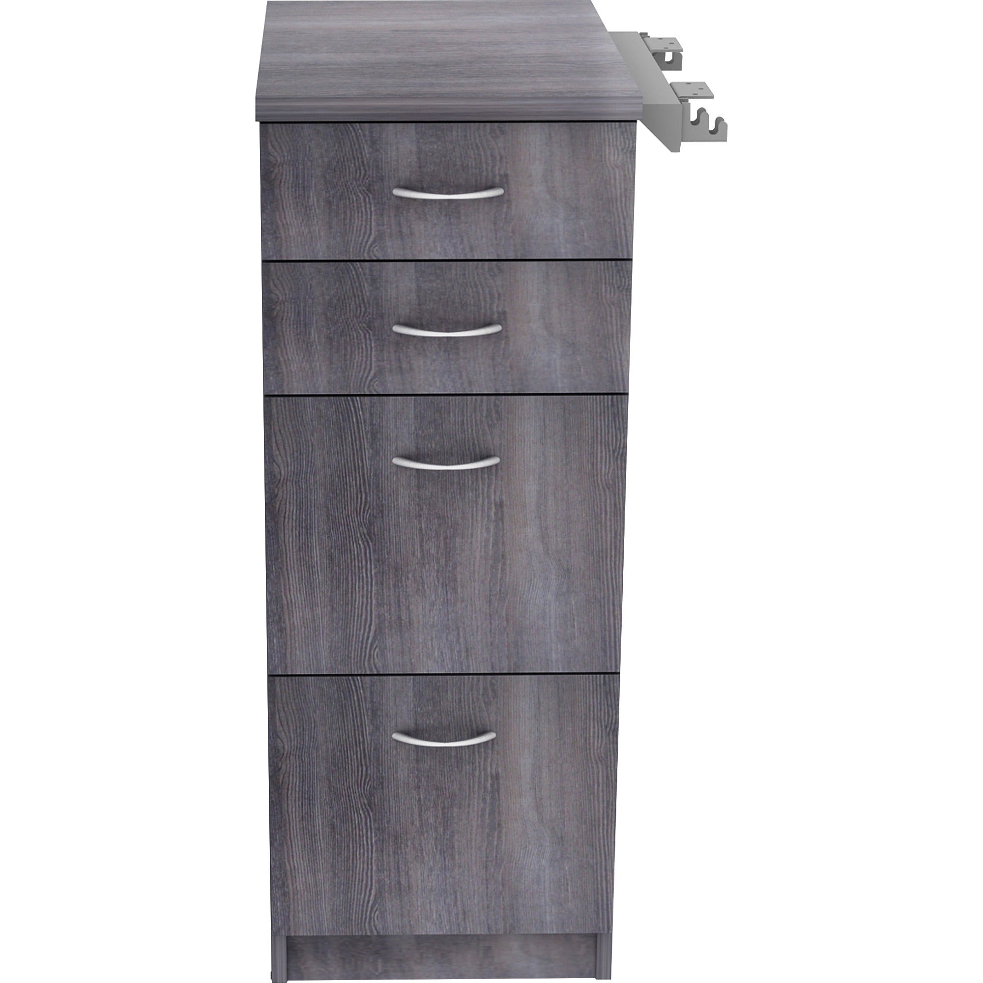 lorell-relevance-series-4-drawer-file-cabinet-155-x-236404-4-x-file-box-drawers-finish-charcoal-laminate_llr16211 - 2