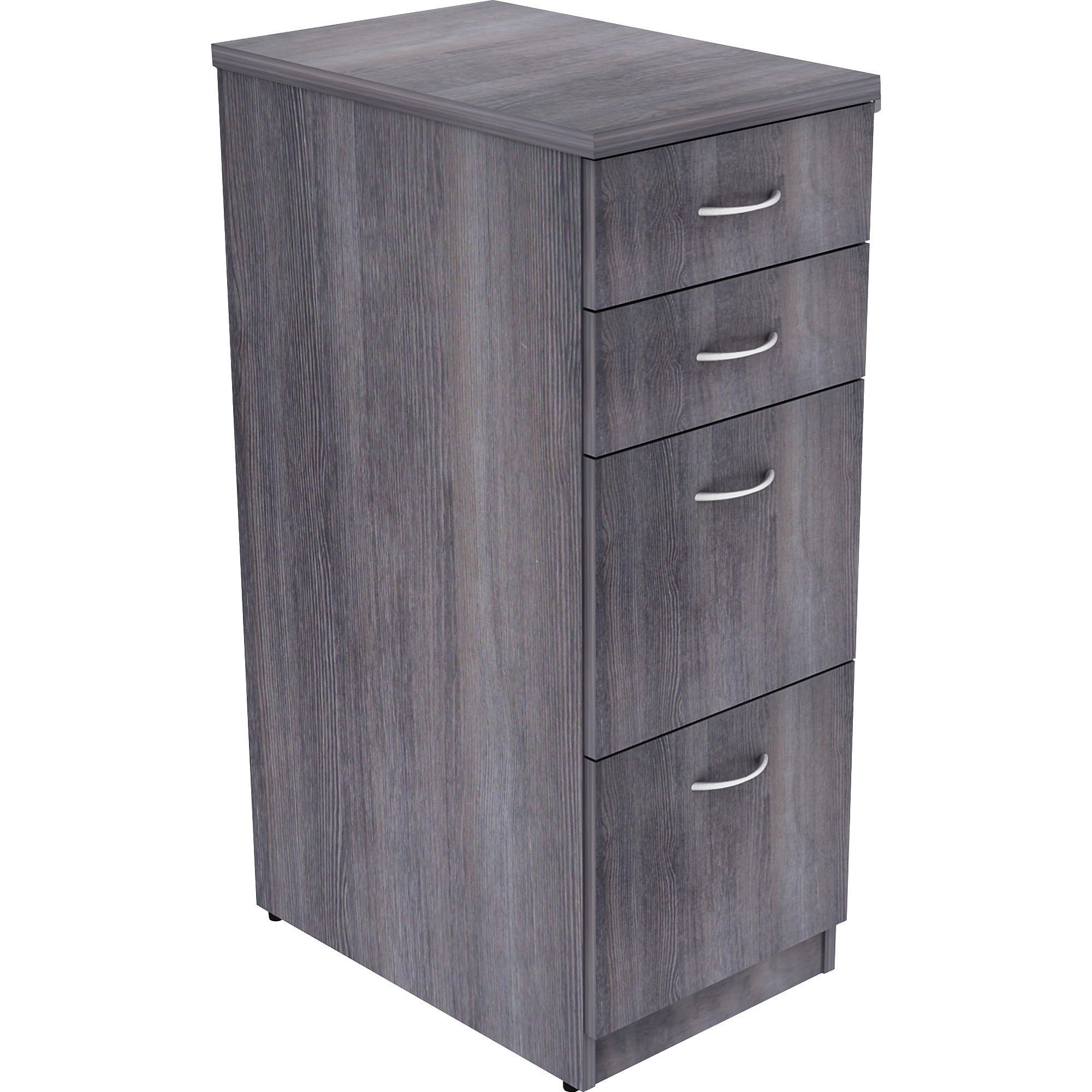 lorell-relevance-series-4-drawer-file-cabinet-155-x-236404-4-x-file-box-drawers-finish-charcoal-laminate_llr16211 - 1
