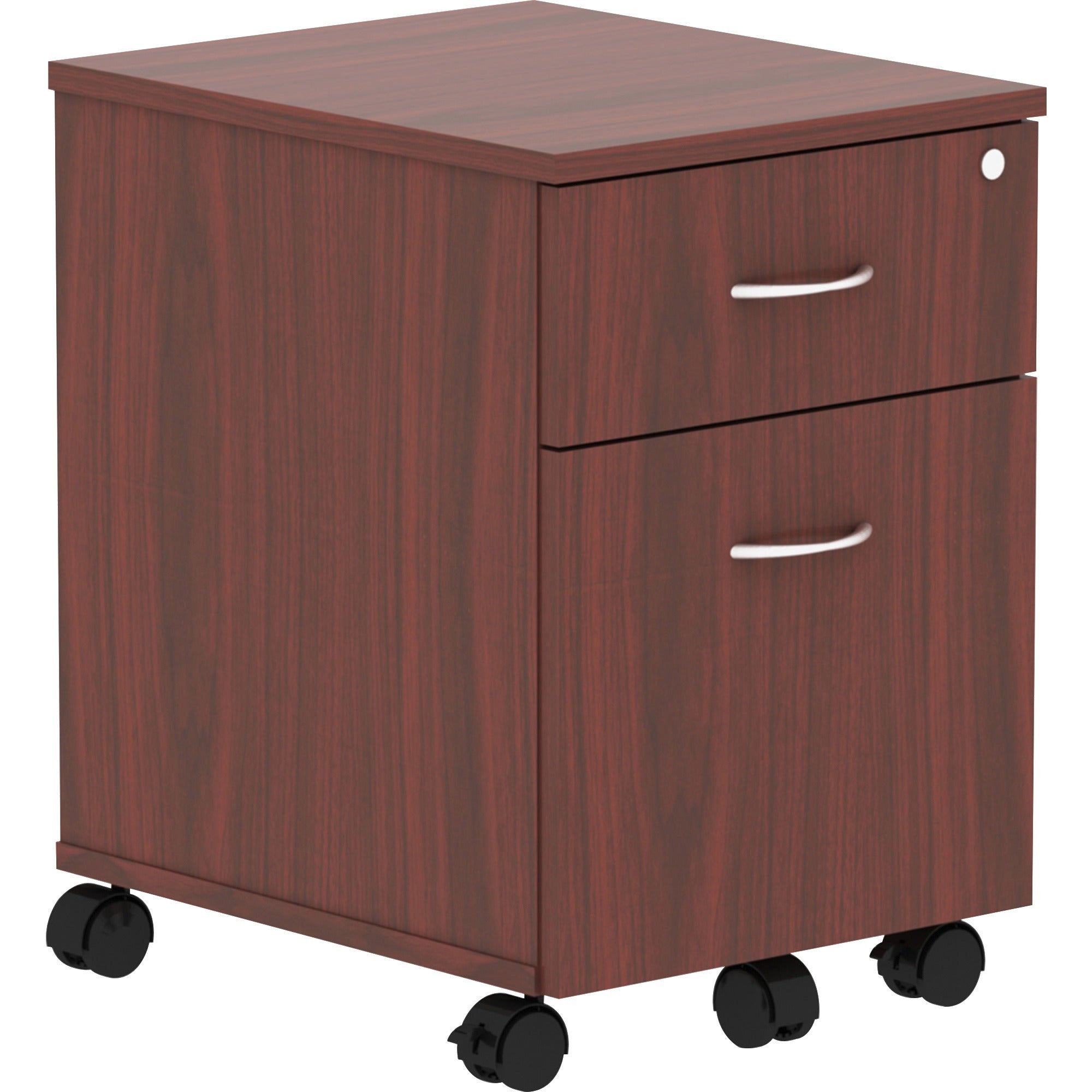 lorell-relevance-series-2-drawer-file-cabinet-158-x-199229-2-x-file-box-drawers-finish-mahogany-laminate_llr16216 - 1